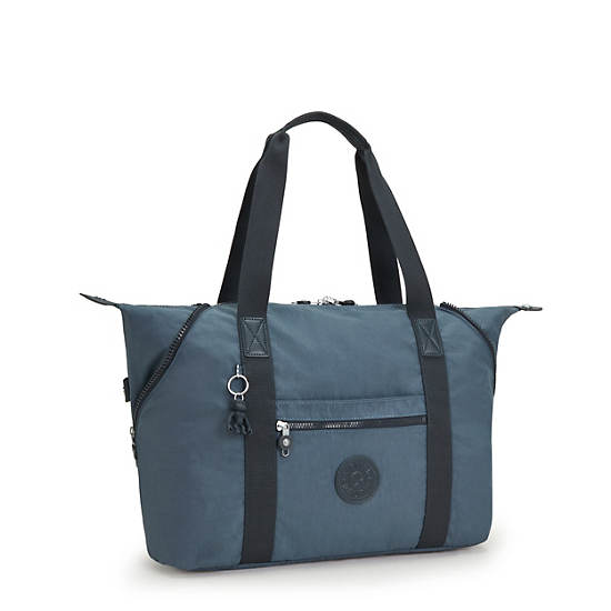 Sacs Fourre Tout Kipling Art Medium Iconic Bleu Marine Grise | FR 1448YX